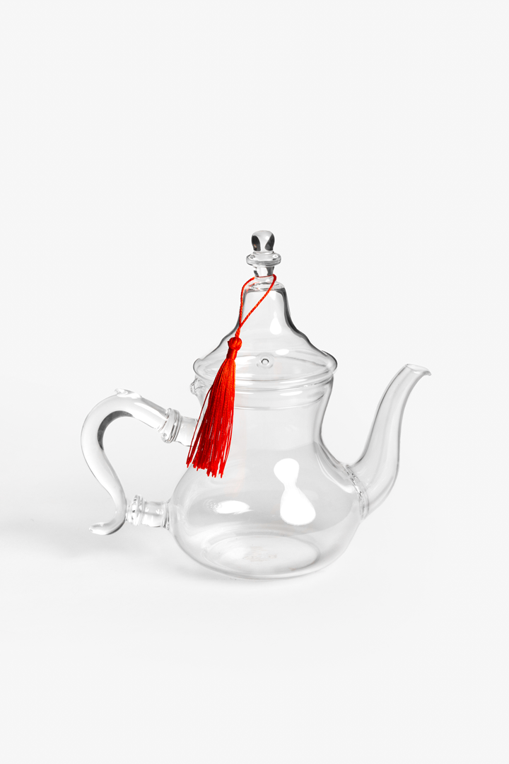 Salim – Moroccan Clear Glass Teapot