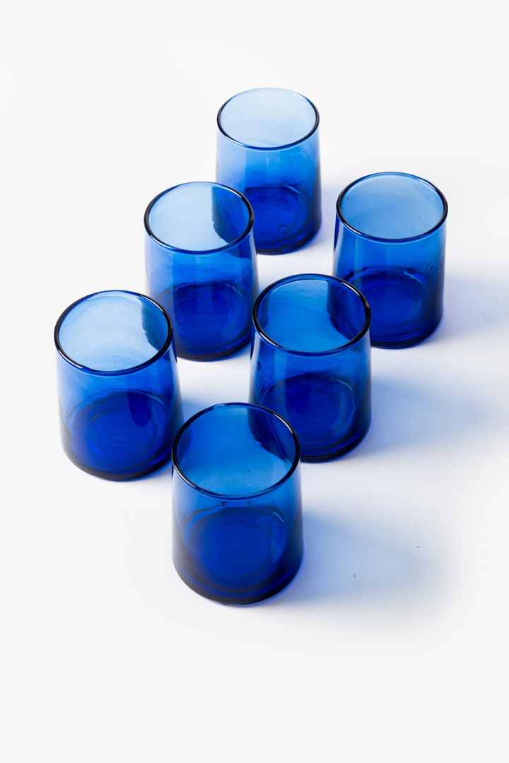 Talia Set – 6 Glasses Royal Blue