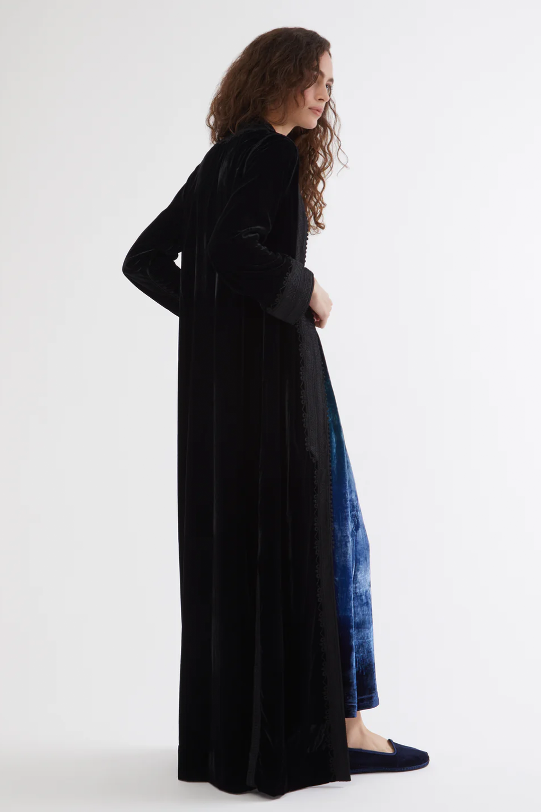 Soraya – Robe marocaine en velours