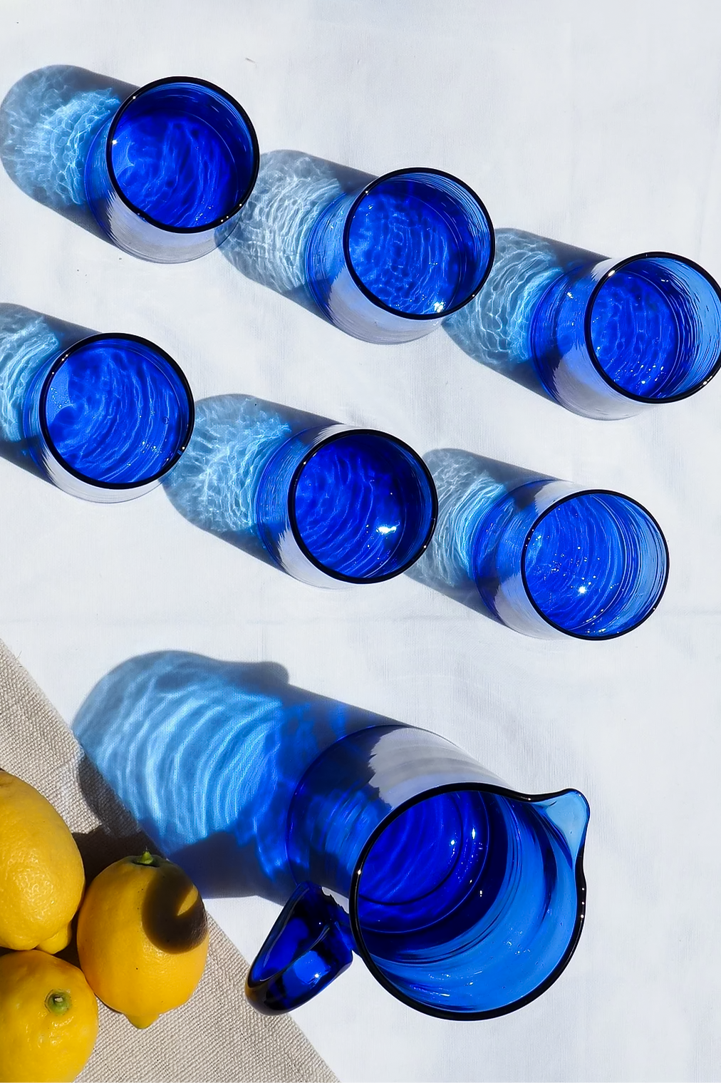 Talia Set – 6 Glasses Royal Blue