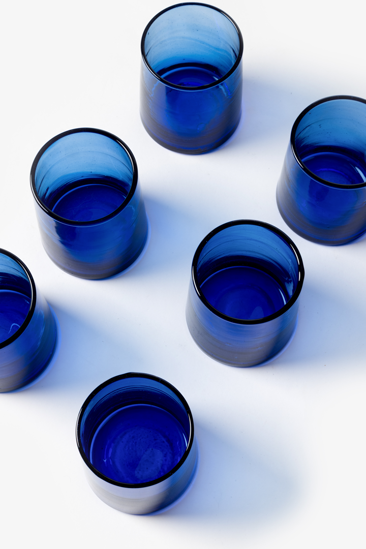 Talia Set – 6 Glasses Royal Blue