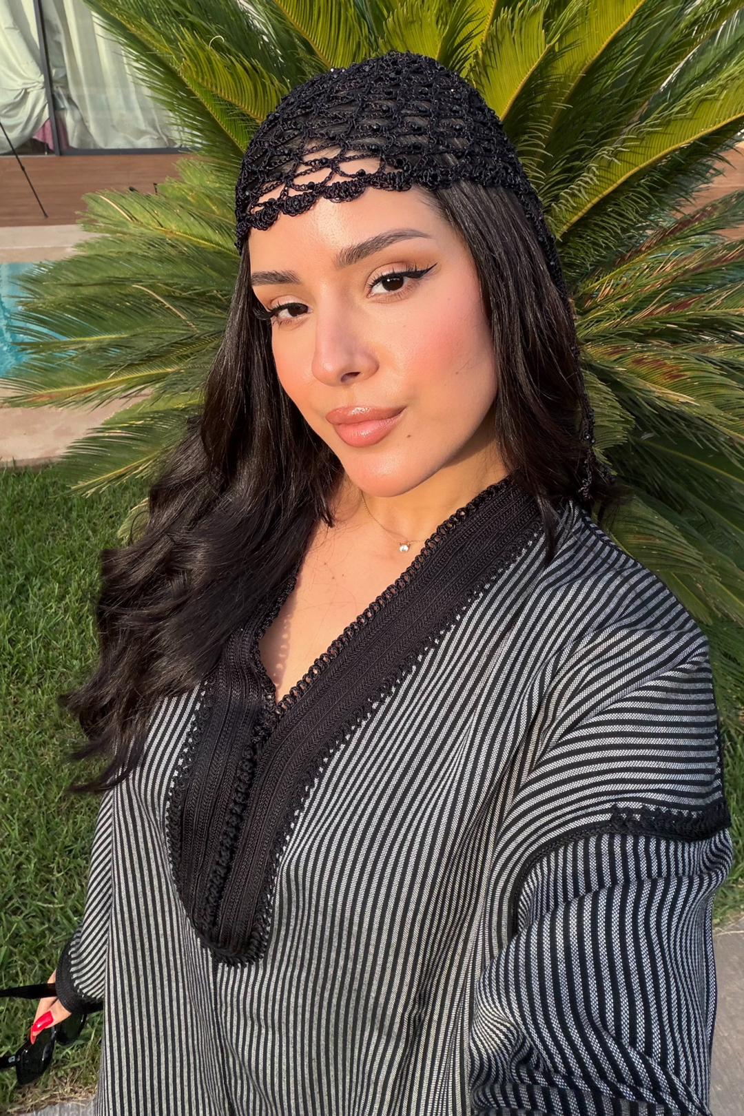 Nassiya – Tunique Marocaine en Coton-Lin