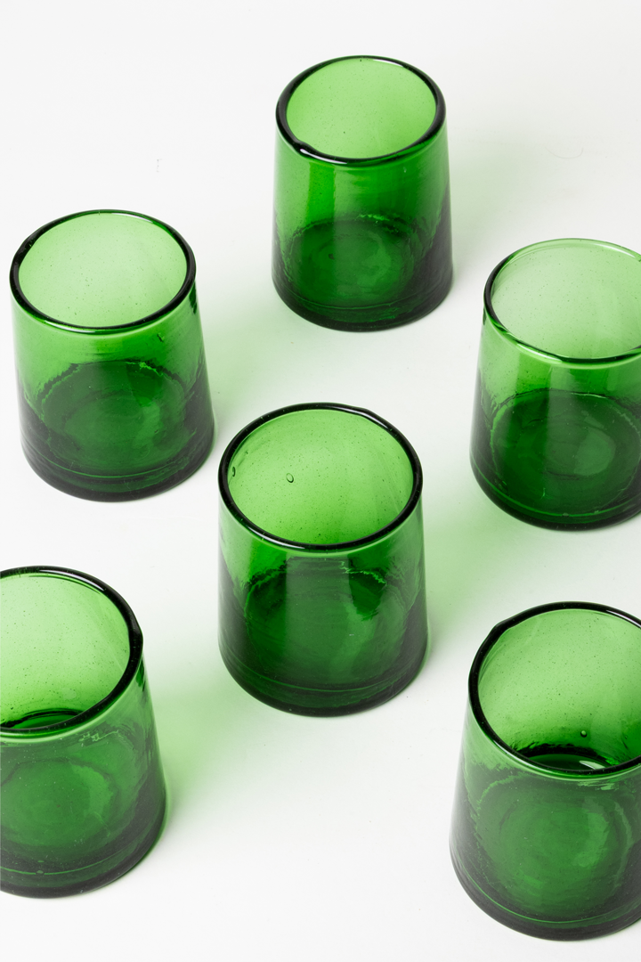 Talia Green – Set de 6 Verres Green Oasis