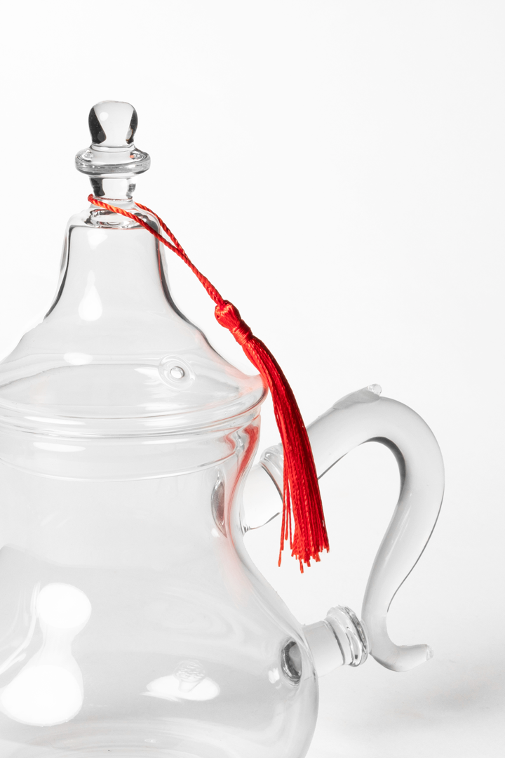 Salim – Moroccan Clear Glass Teapot