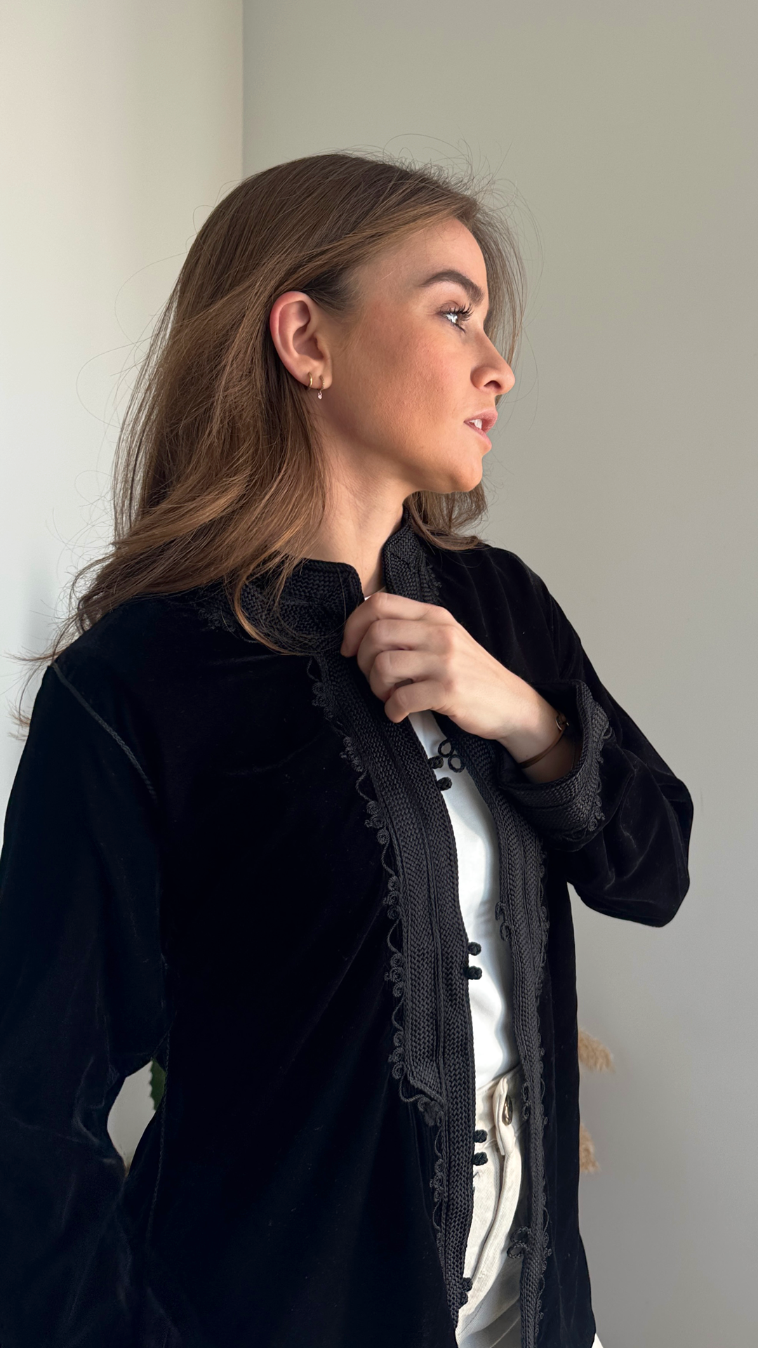 Black Velvet – Luxury Bohemian Jacket
