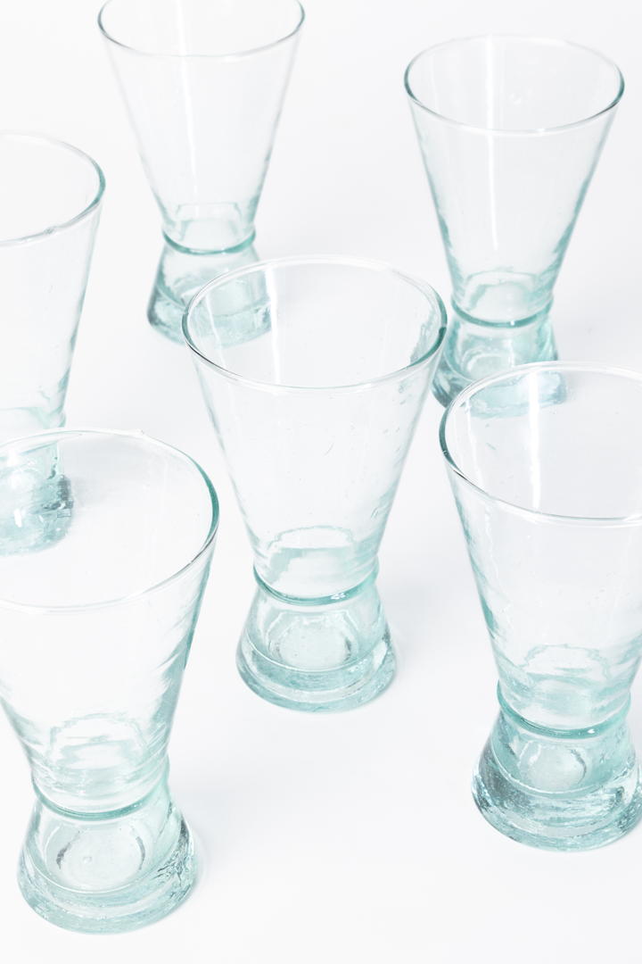 Yasmine Set – 6 Glasses Clear Essence