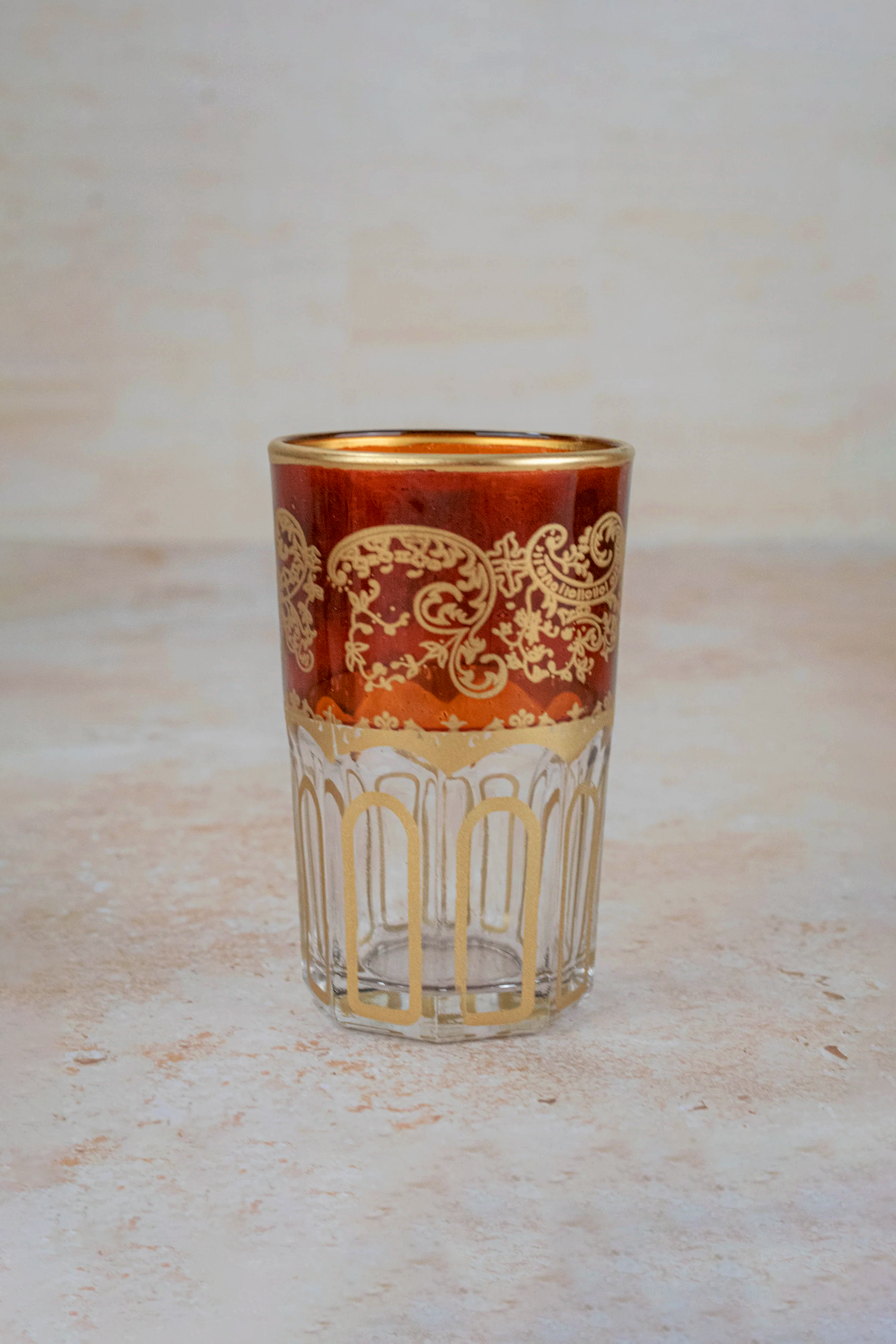 Set of 6 Colorful Glasses – Hand-painted Glassware