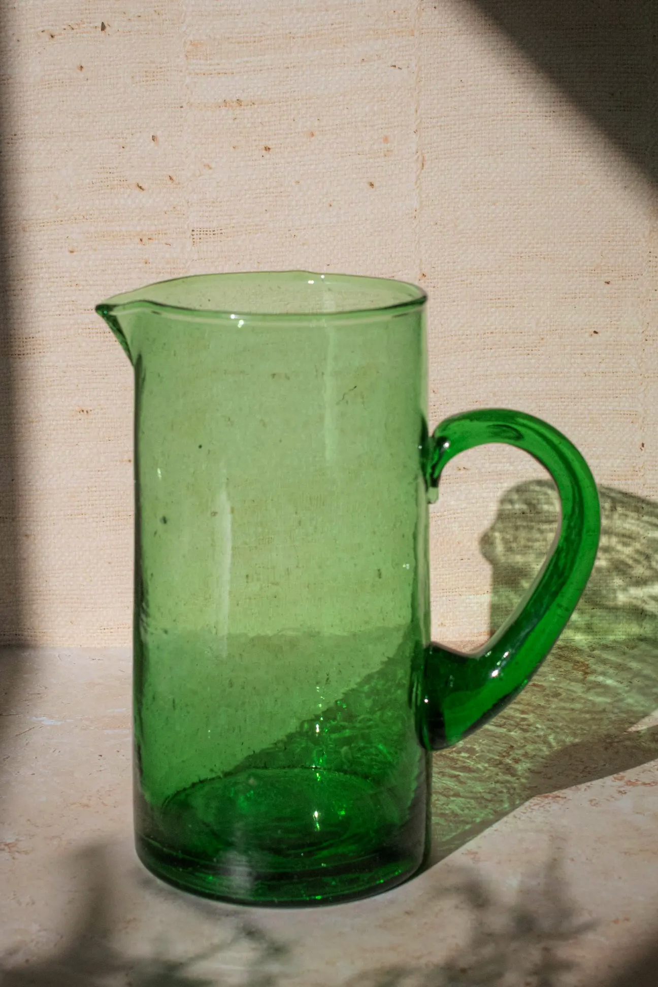 Moroccan Beldi Glass Water Jug