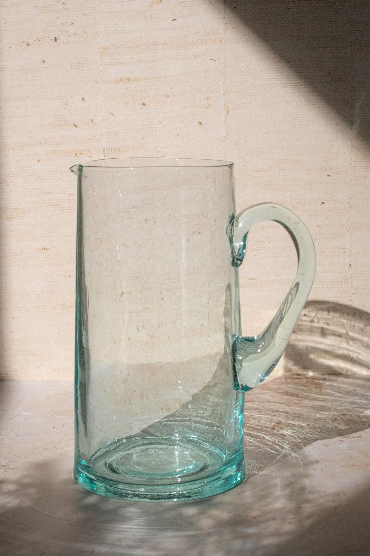 Moroccan Beldi Glass Water Jug