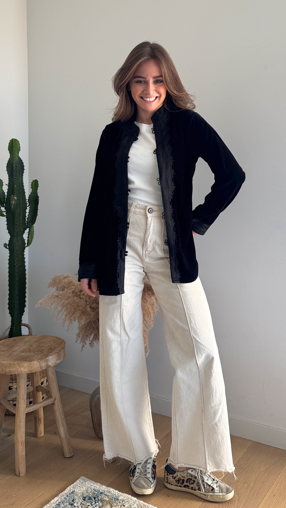 Black Velvet – Luxury Bohemian Jacket