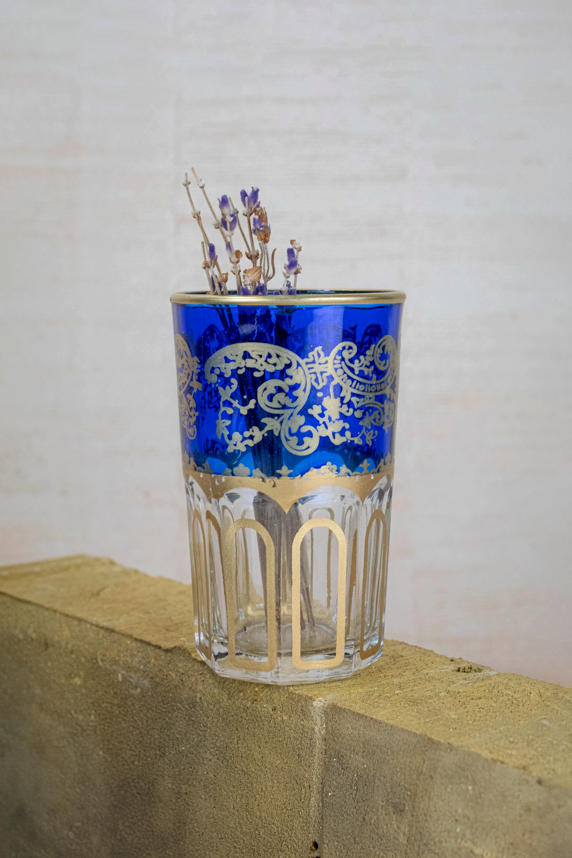 Set of 6 Colorful Glasses – Hand-painted Glassware