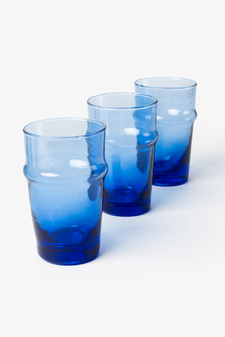 Beldi Set – 6 Glasses Royal Blue