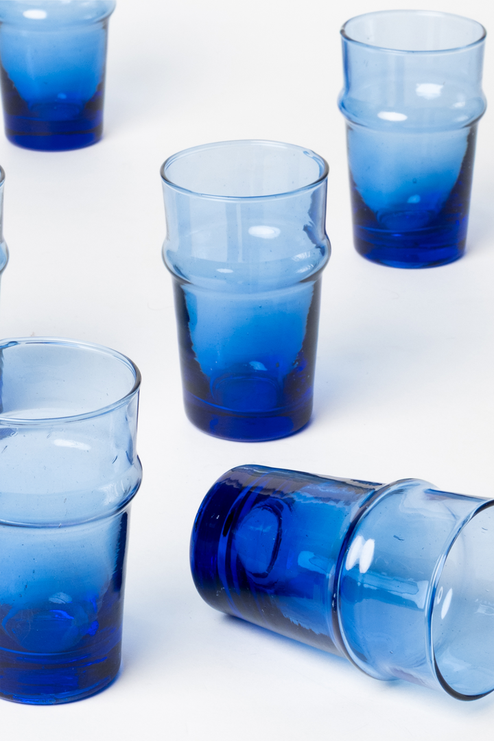 Beldi Set – 6 Glasses Royal Blue