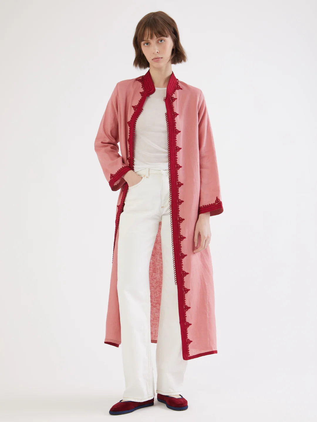 Lolla – Moroccan Linen Coat