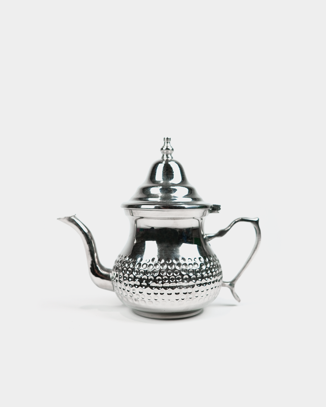 Moroccan Beldi Chasing Teapots in Silver