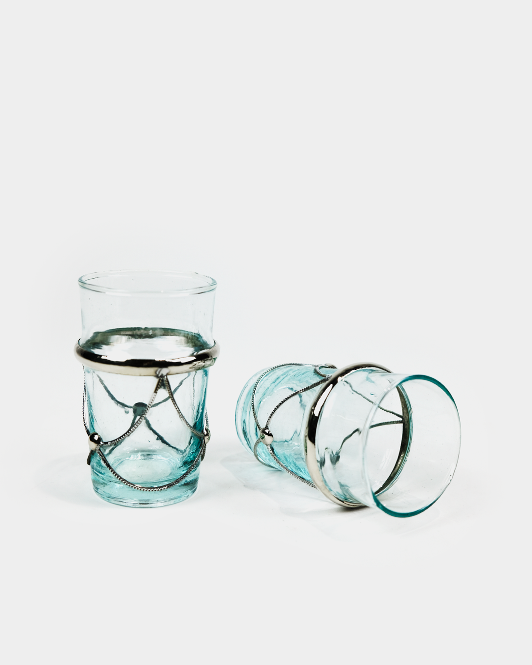 Set de 6 Verres à Thé Beldi avec Décoration Chic