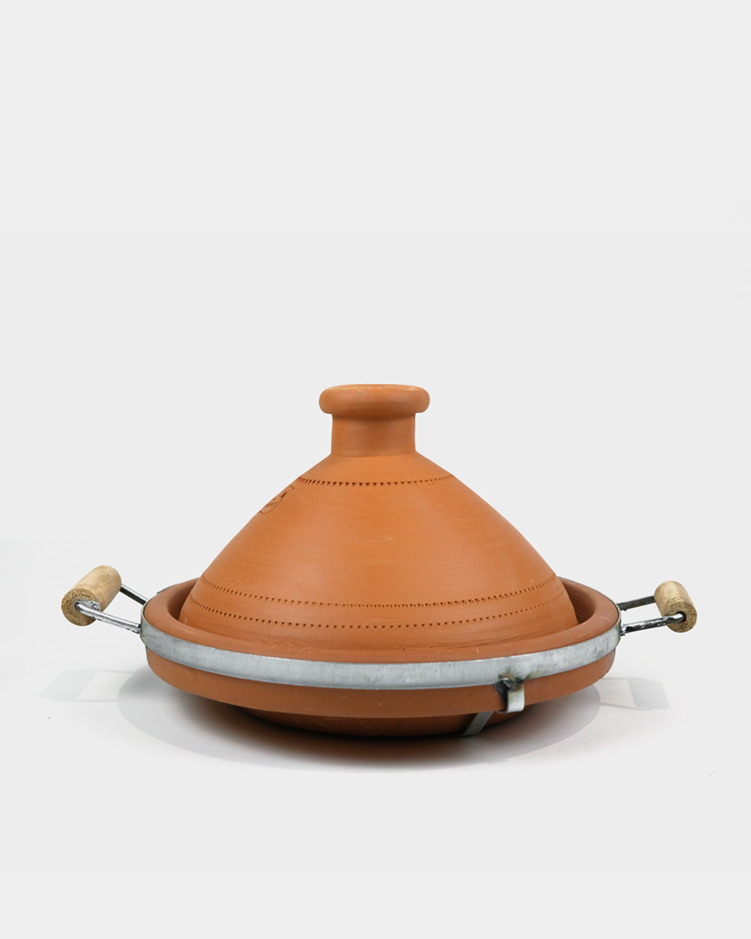 Moroccan Natural Terracotta Clay Cooking Tagine