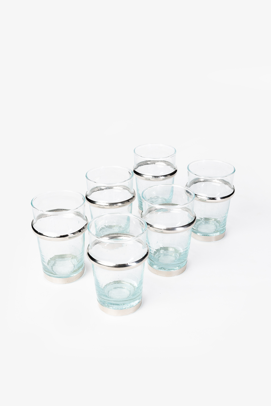 Set Beldi Deluxe – 6 Verres Argentés