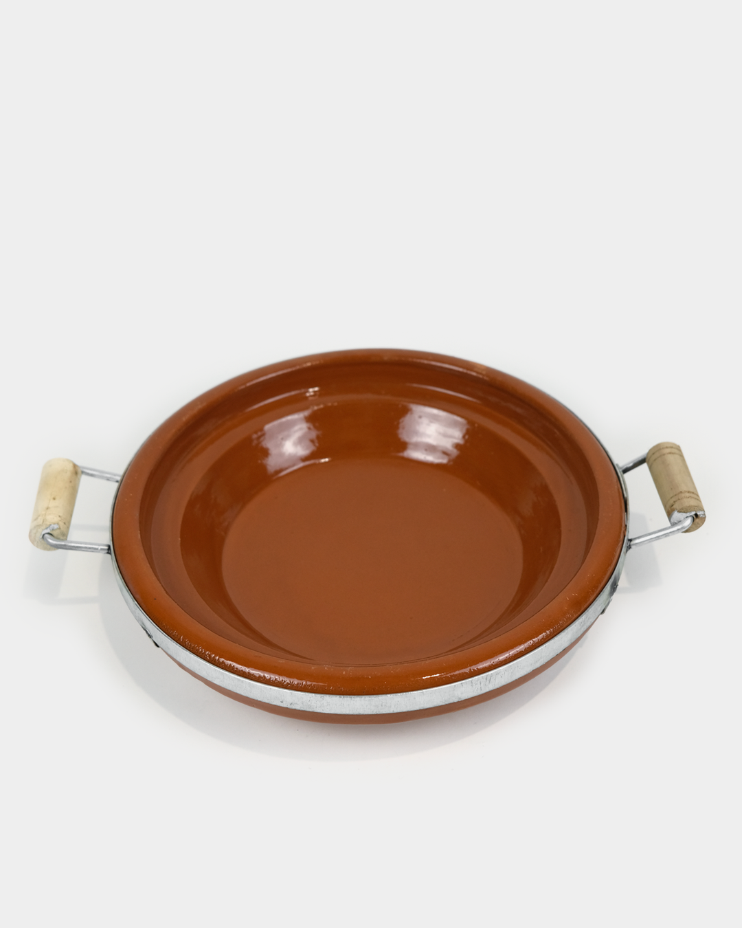 Moroccan Cooking Tagine with Wood Handles