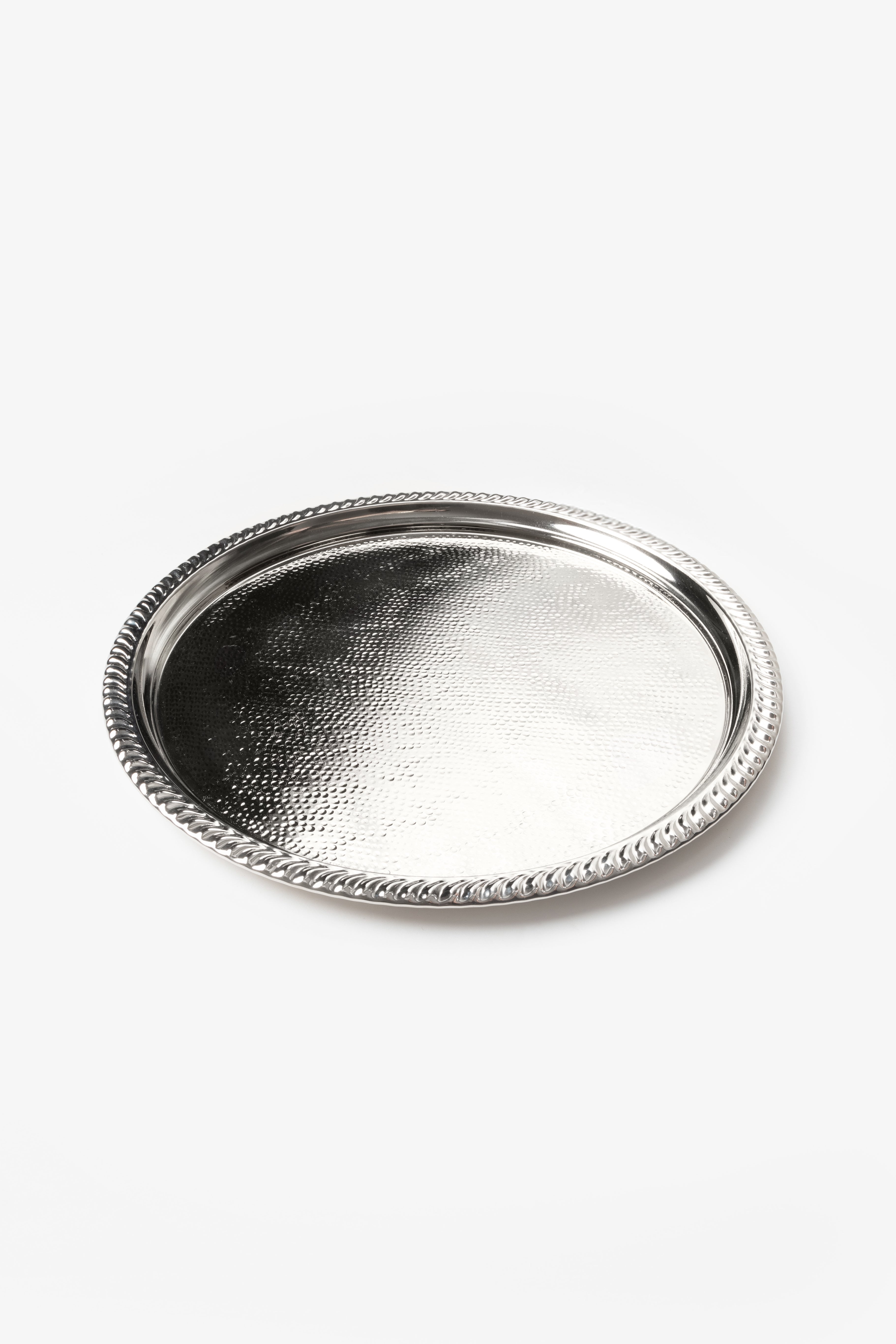 Nour – Moroccan Tray with Hammered Finish
