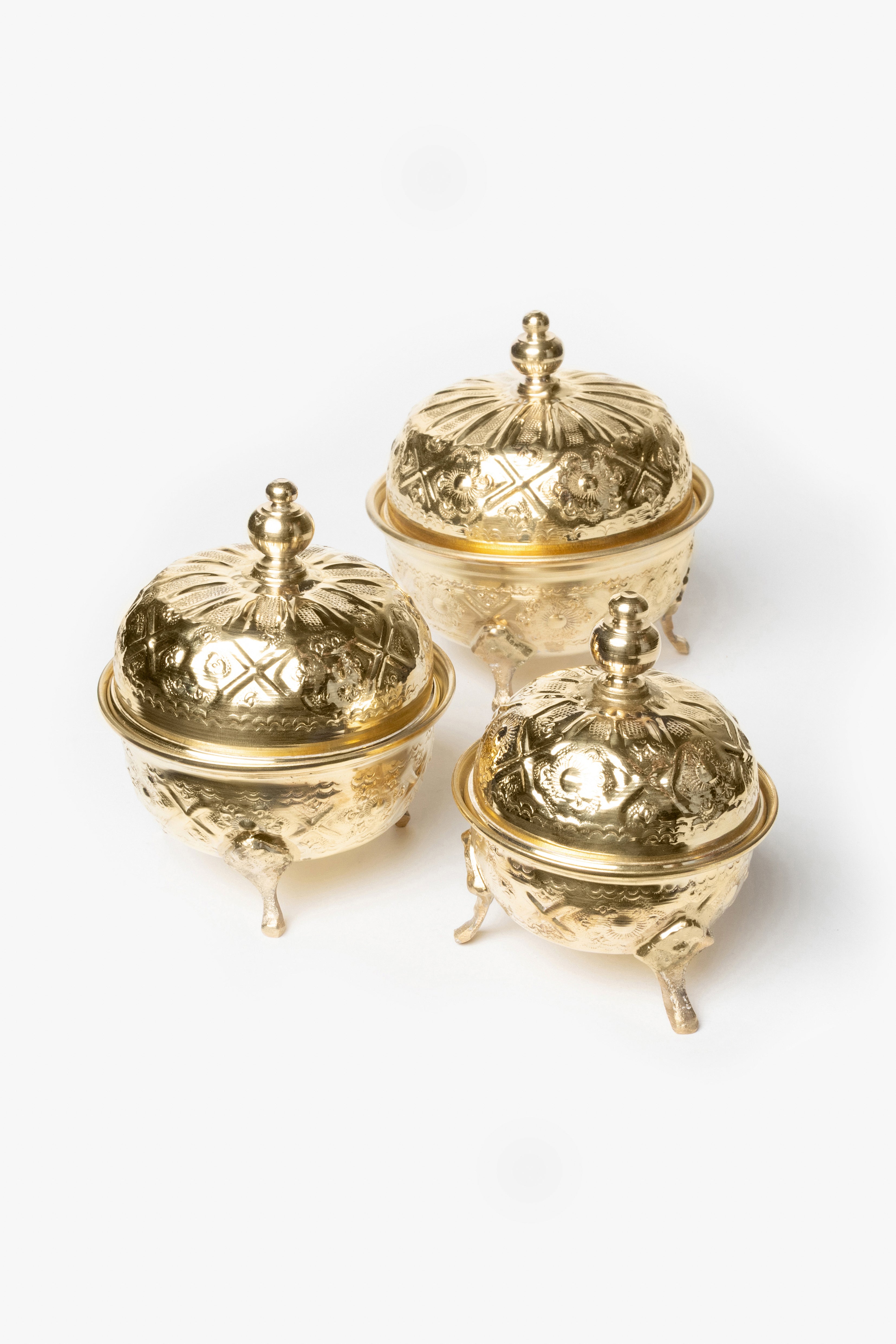 Safya – Moroccan Golden Sugar Bowl