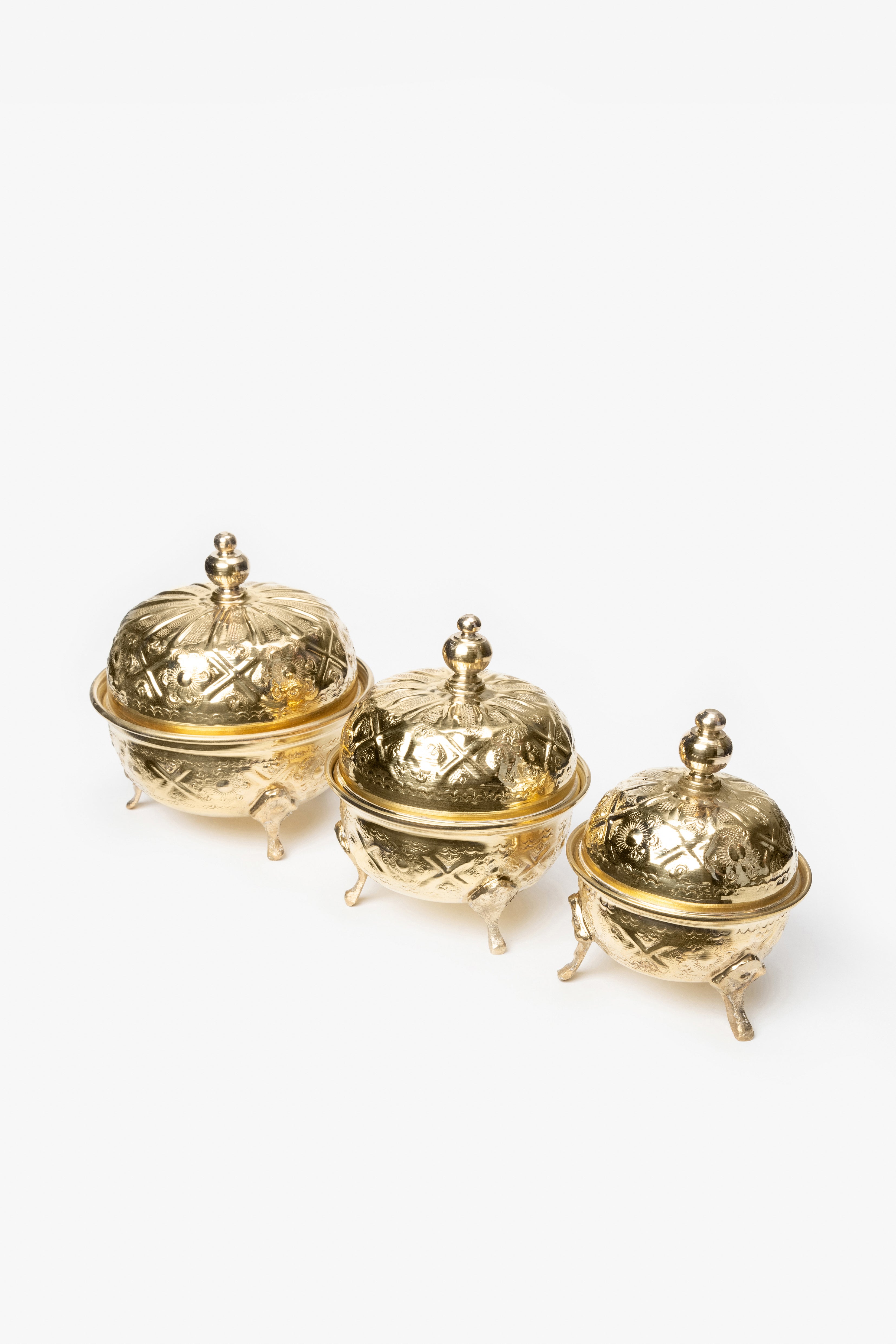 Safya – Moroccan Golden Sugar Bowl