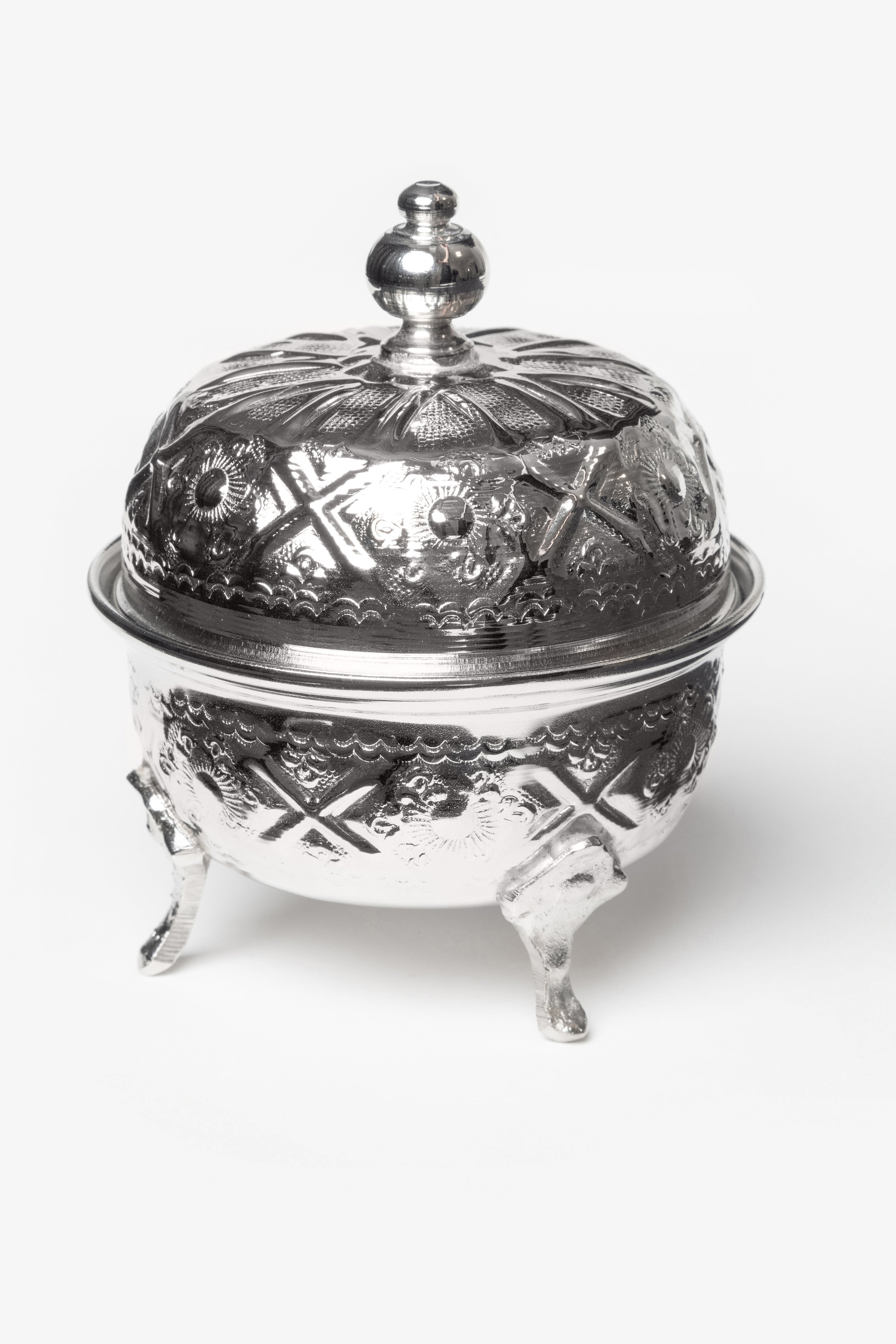 Safya – Moroccan Silver Sugar Bowl