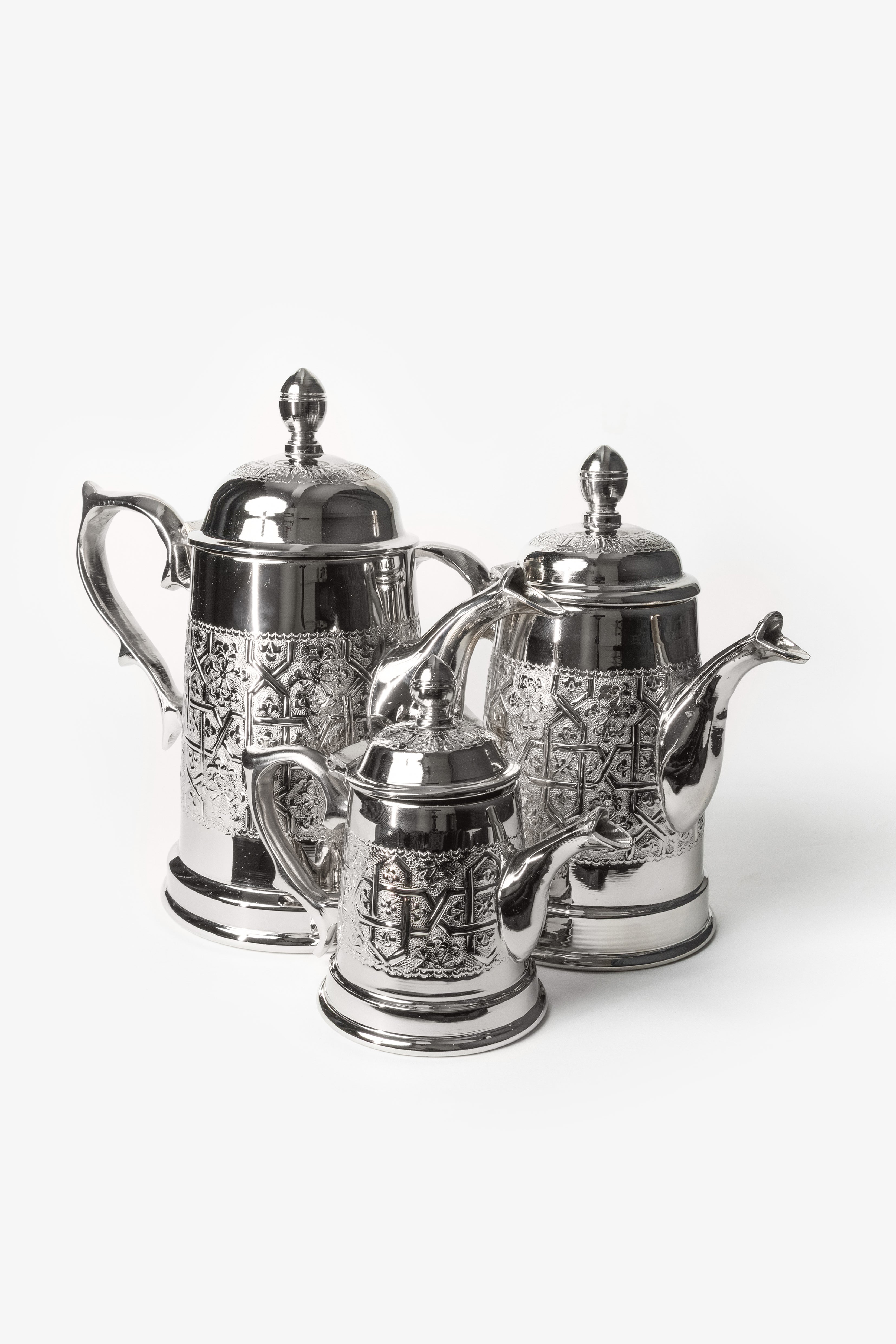 Rafi – Moroccan Coffee Pot with Traditional Engravings