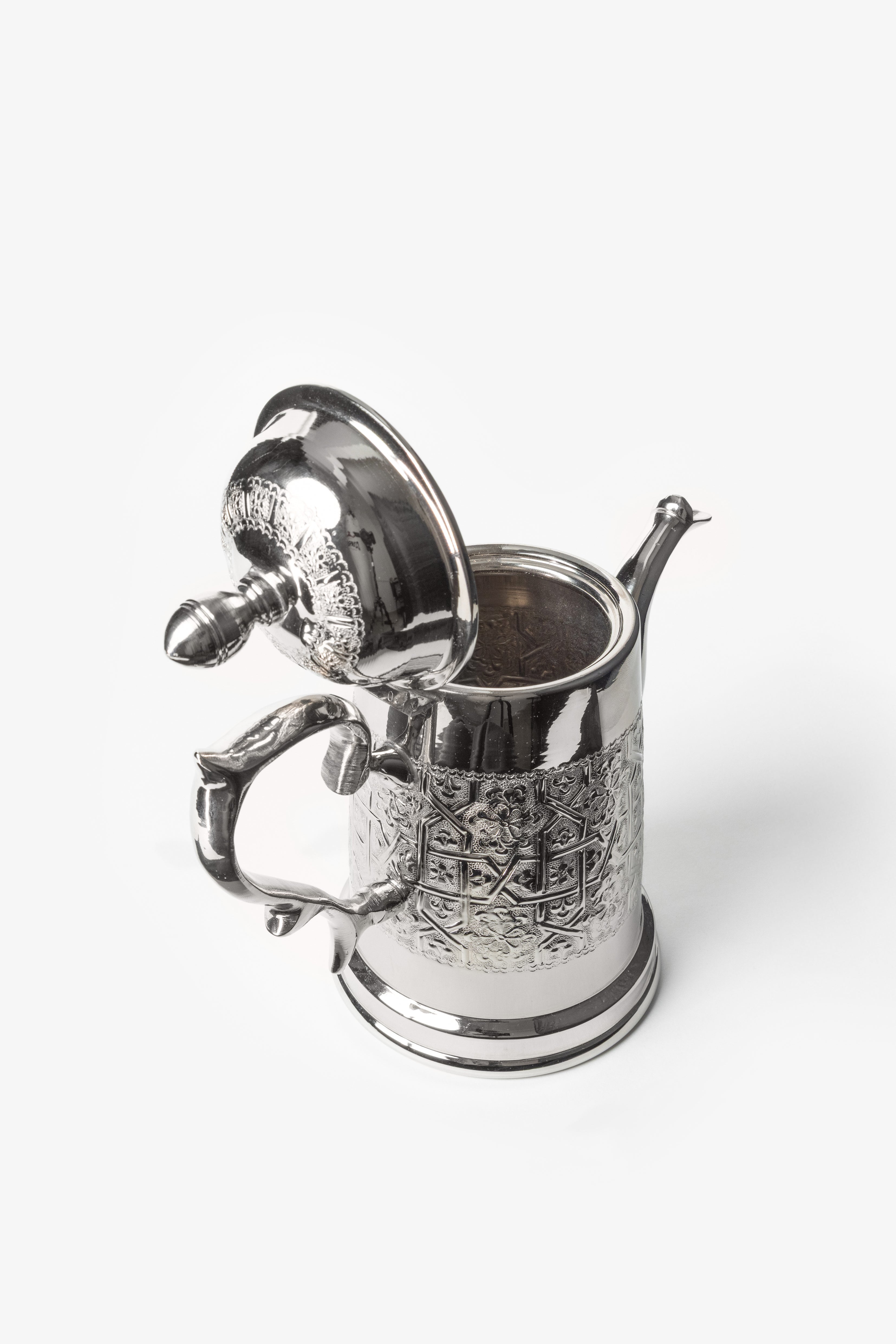 Rafi – Moroccan Coffee Pot with Traditional Engravings