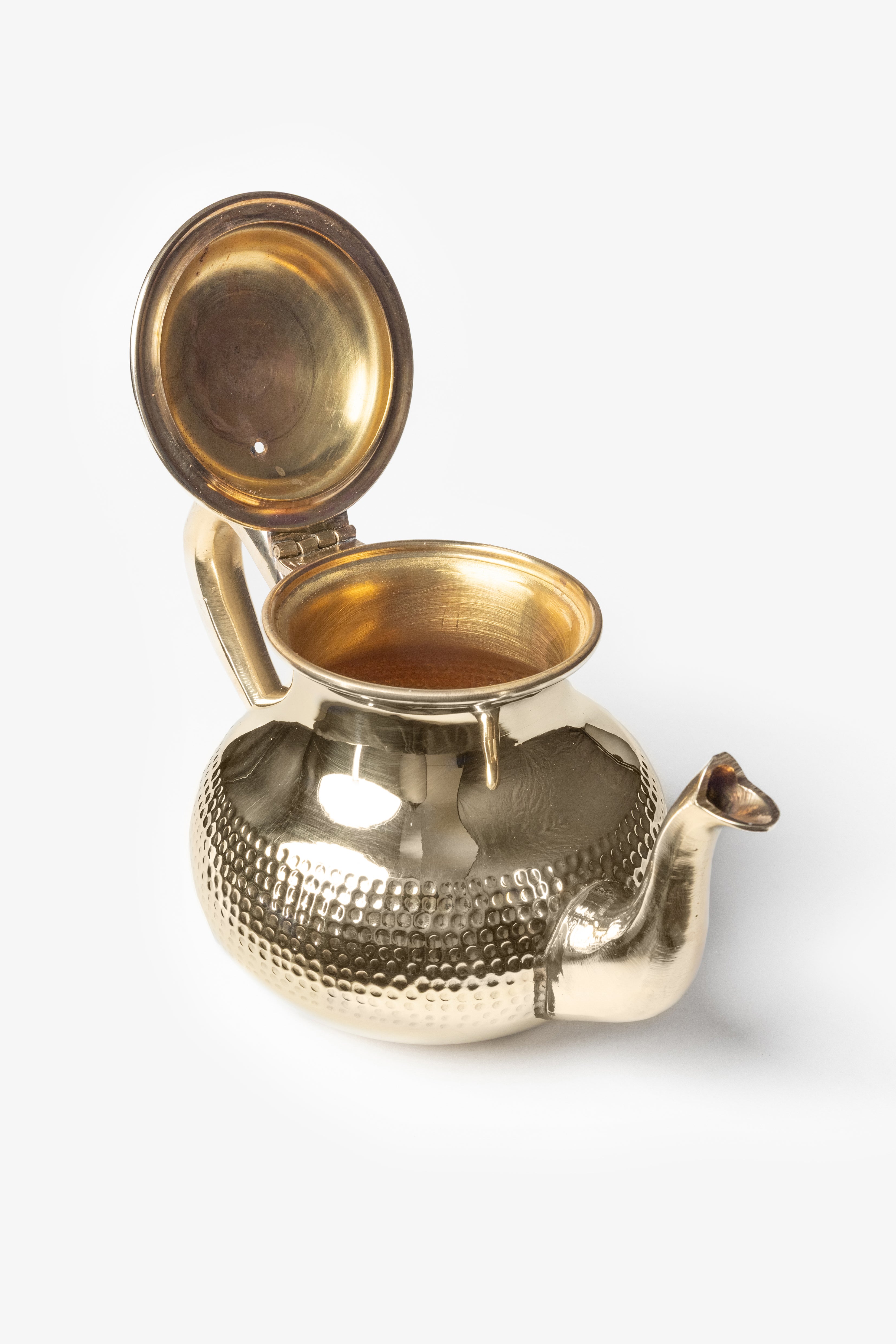Kaïs – Moroccan Teapot with Hammered Finish