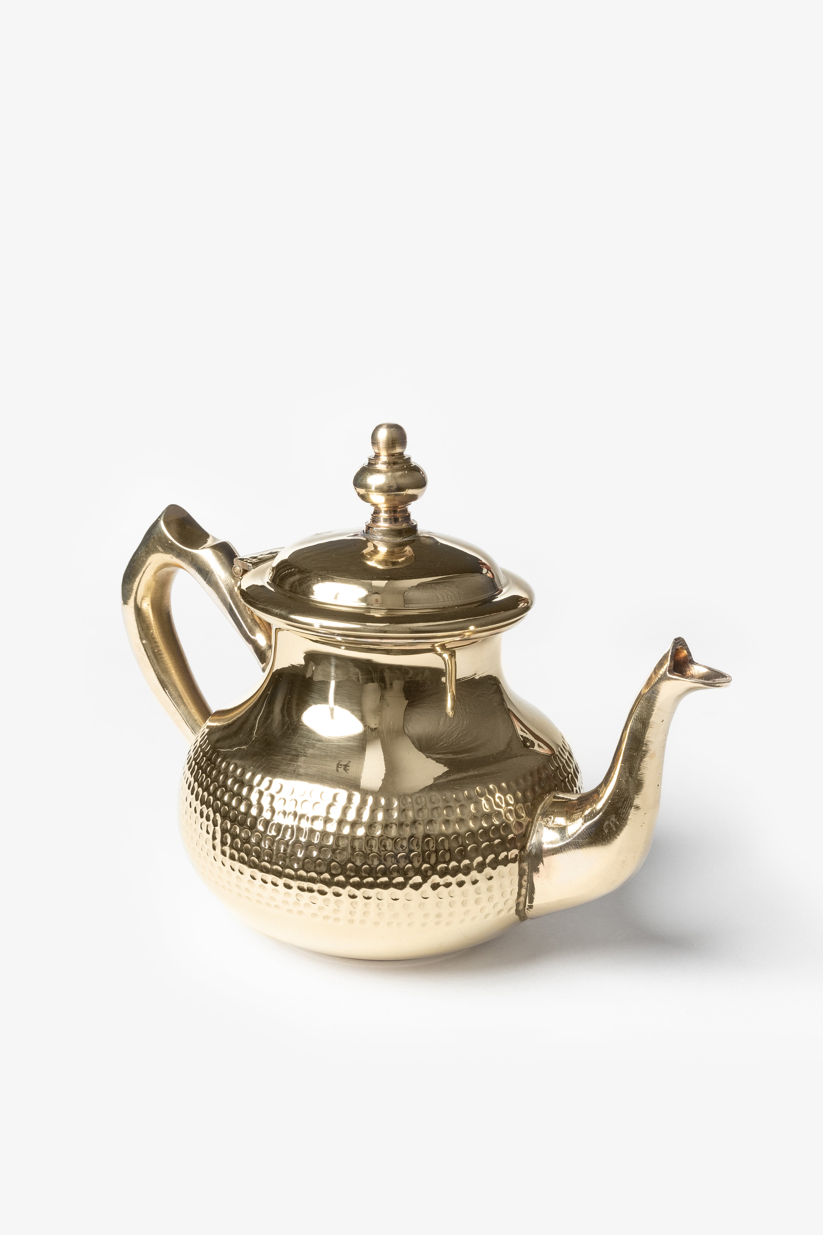 Kaïs – Moroccan Teapot with Hammered Finish