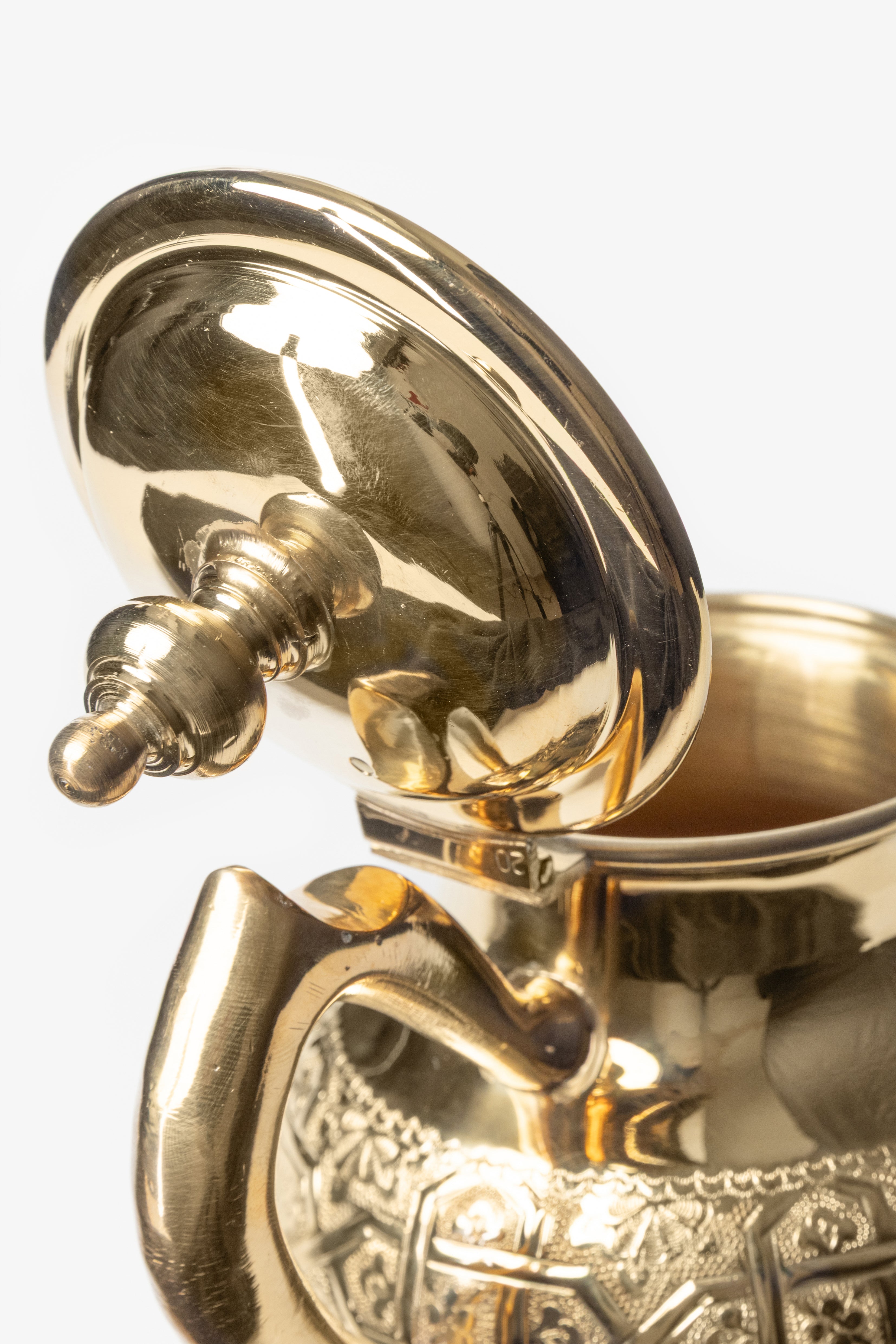 Kaïs – Moroccan Teapot with Traditional Engravings