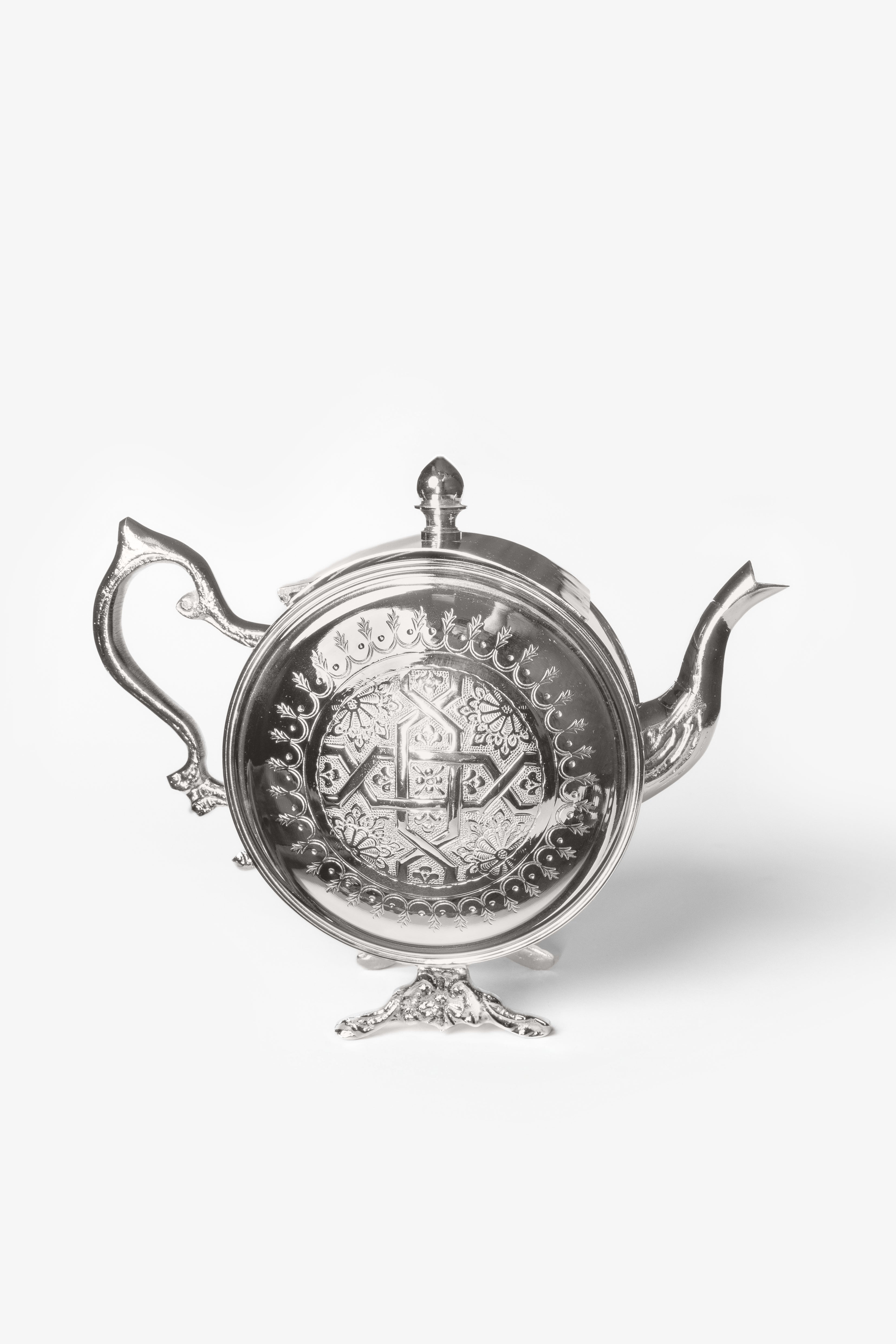 Fezza – Moroccan Legs Teapot with Traditional Sculpture