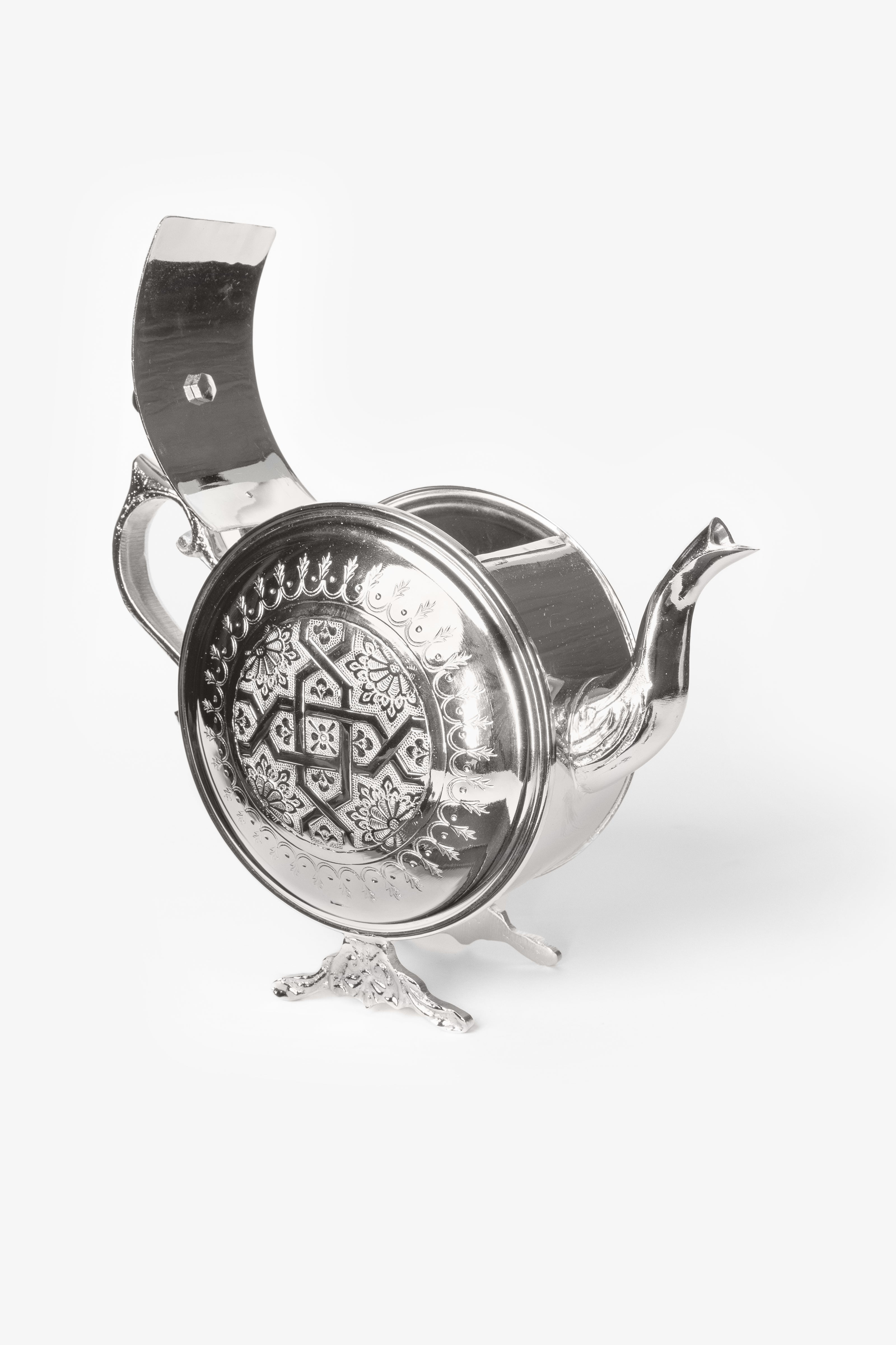 Fezza – Moroccan Legs Teapot with Traditional Sculpture