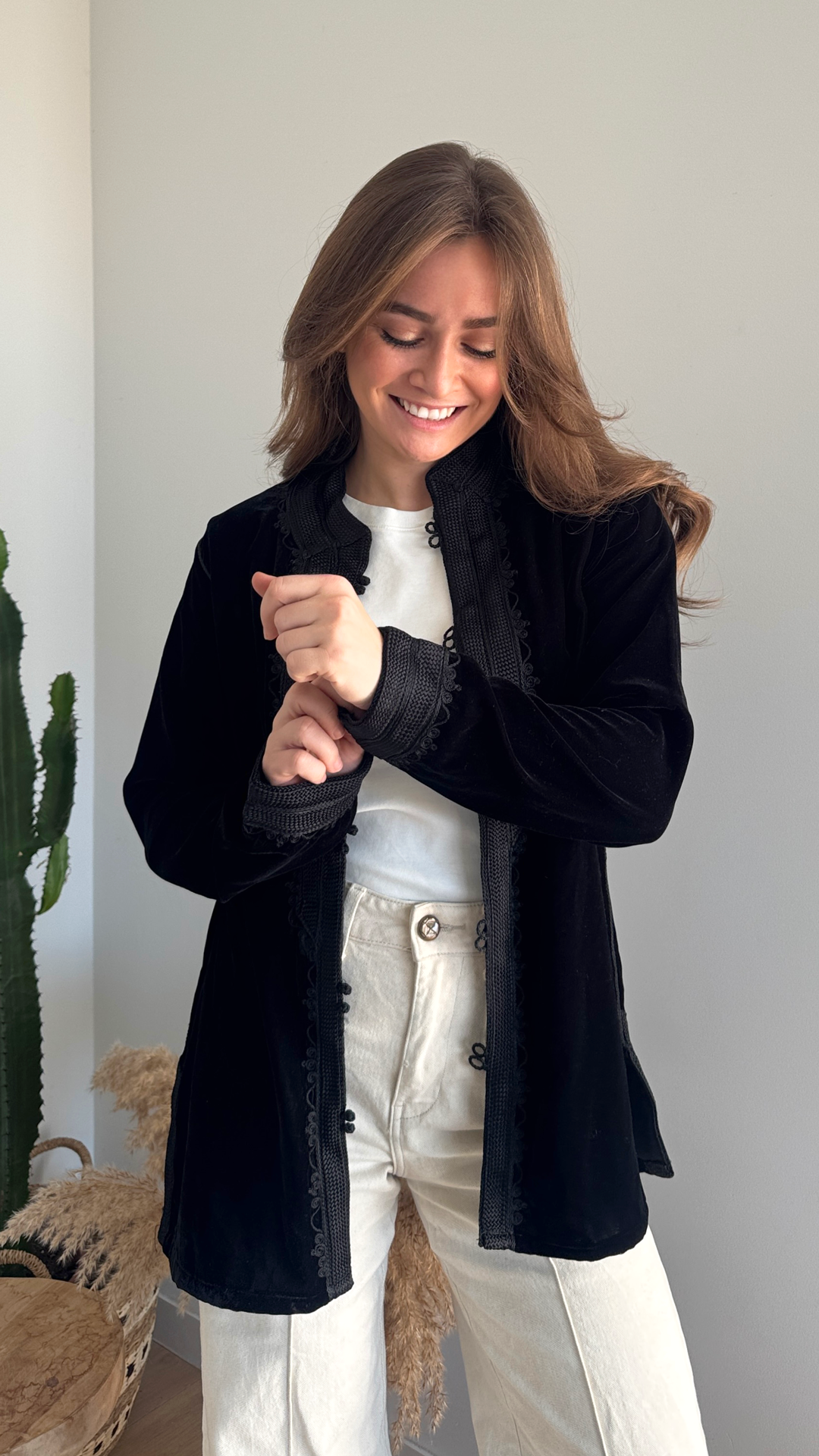 Black Velvet – Luxury Bohemian Jacket