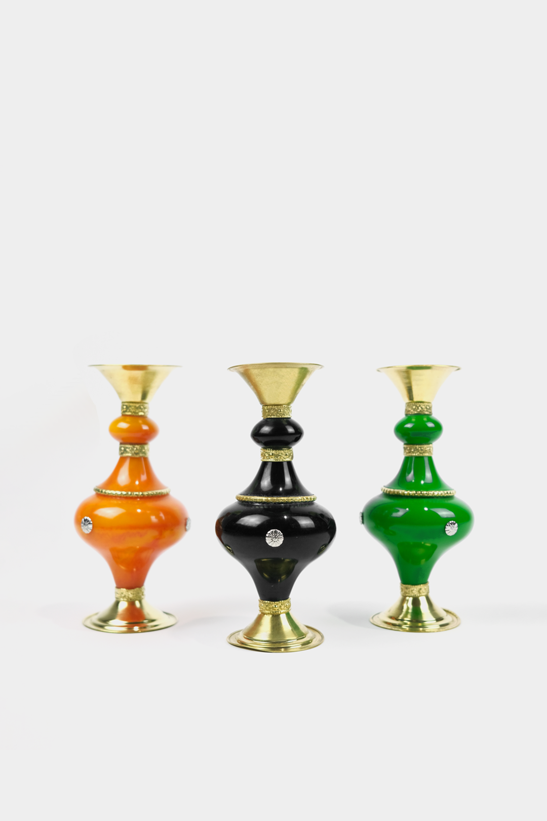 Mimouna – Moroccan Copper & Pewter Candle Holders