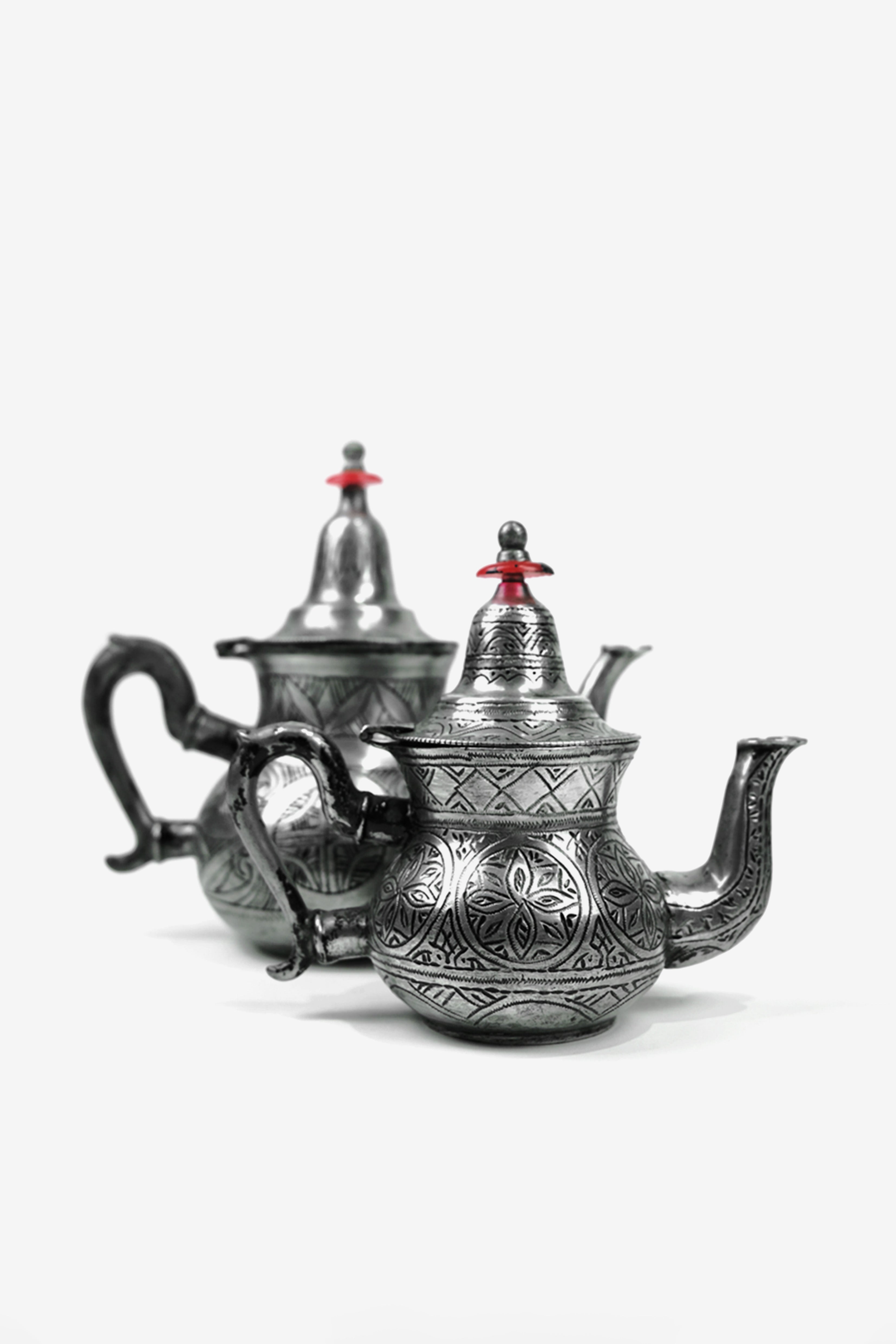 Sahara – Moroccan Tin Teapot with Boheme Engravings