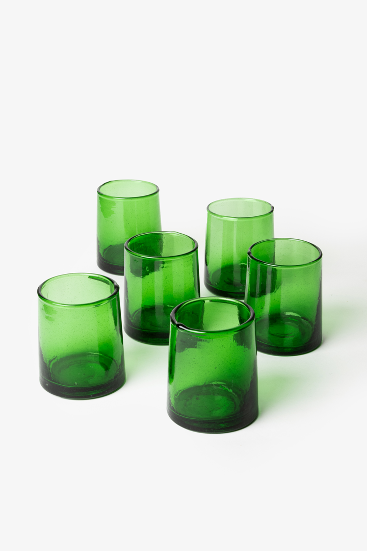 Talia Green – Set de 6 Verres Green Oasis