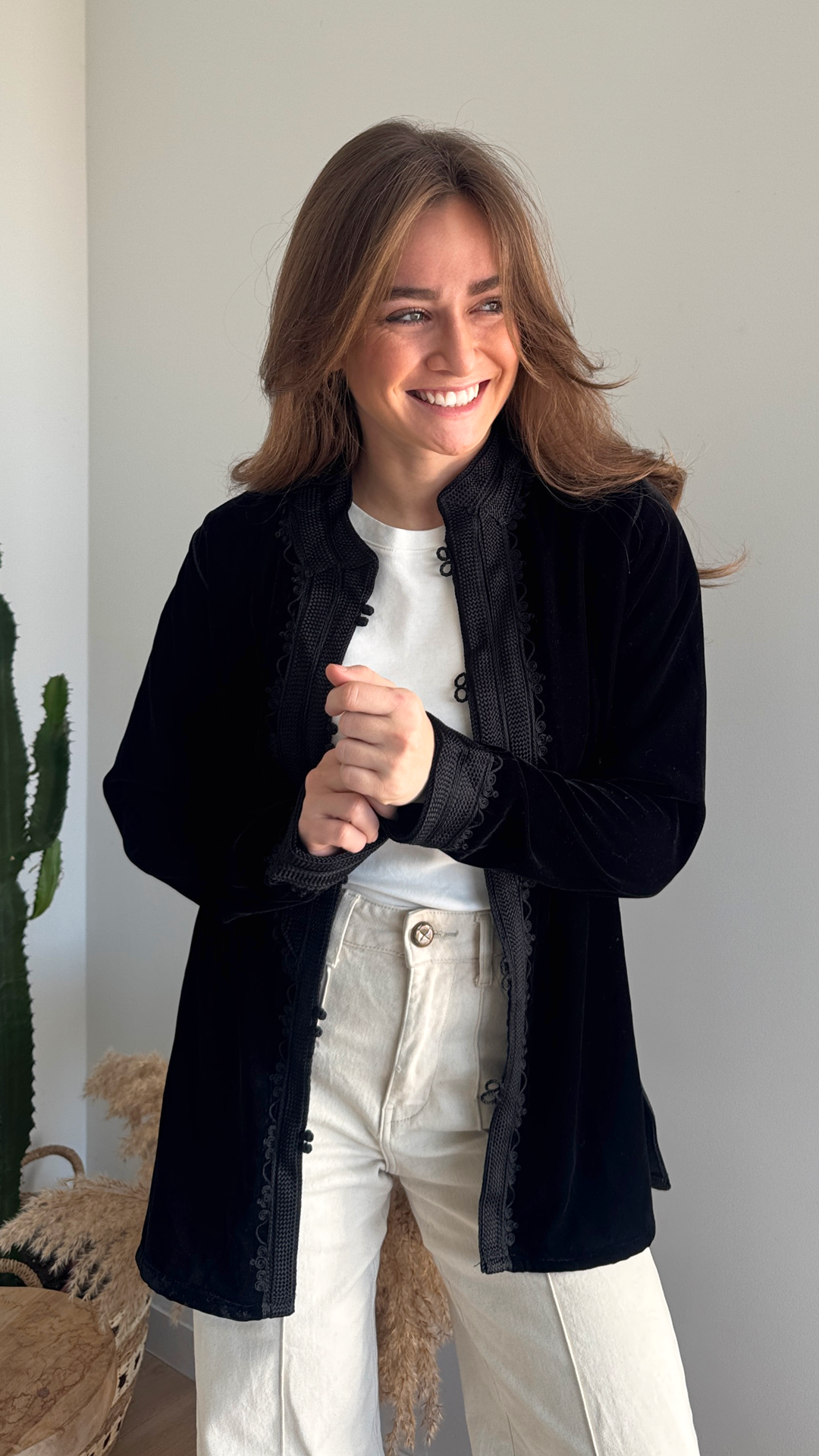 Black Velvet – Luxury Bohemian Jacket