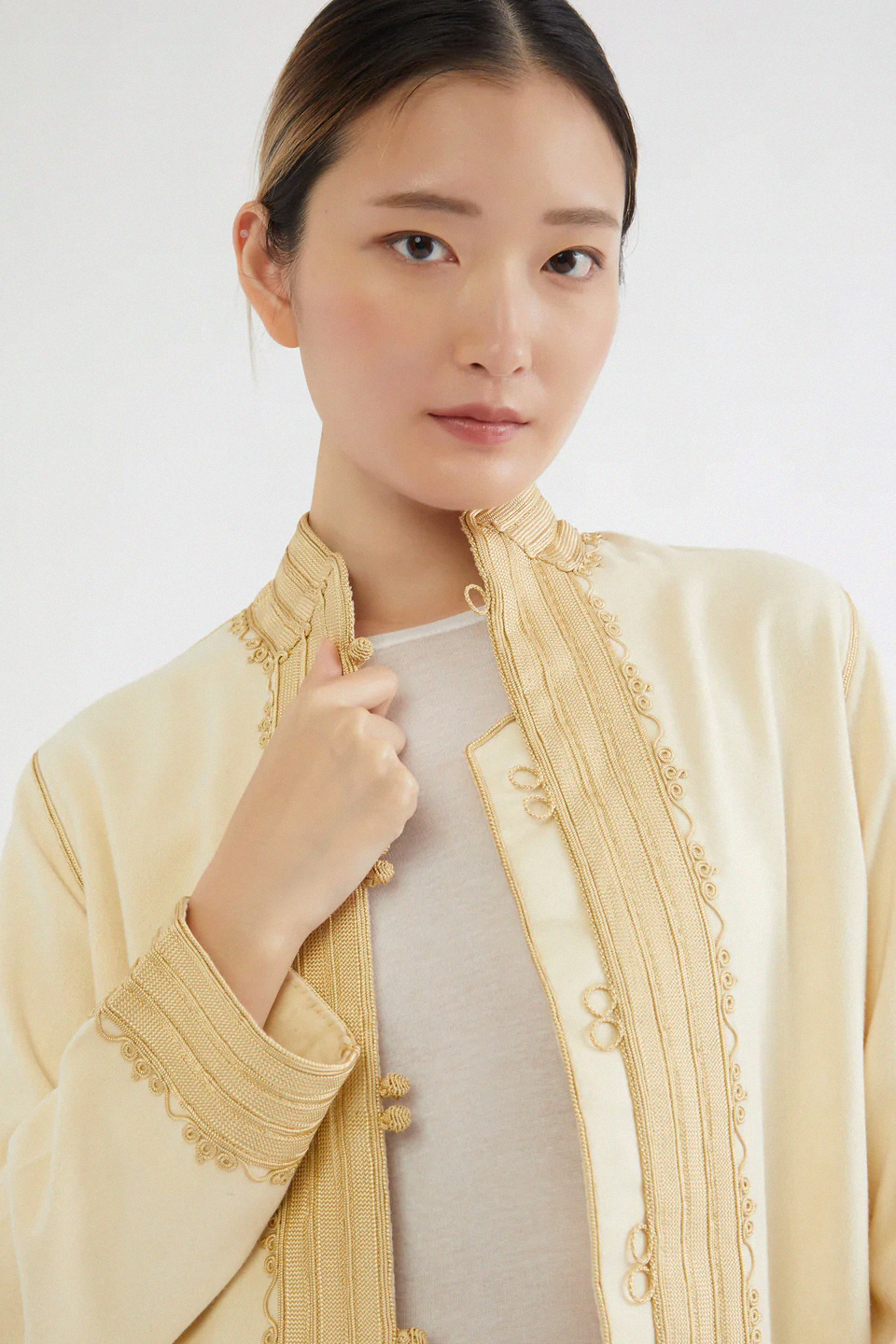 Cream Linen – Luxury Bohemian Jacket