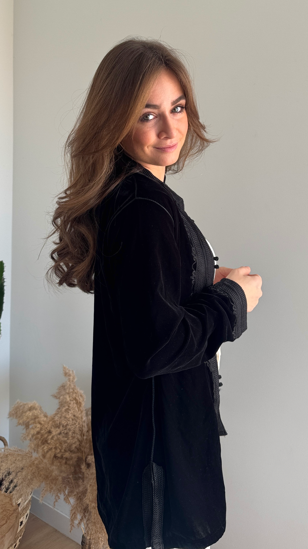 Black Velvet – Luxury Bohemian Jacket