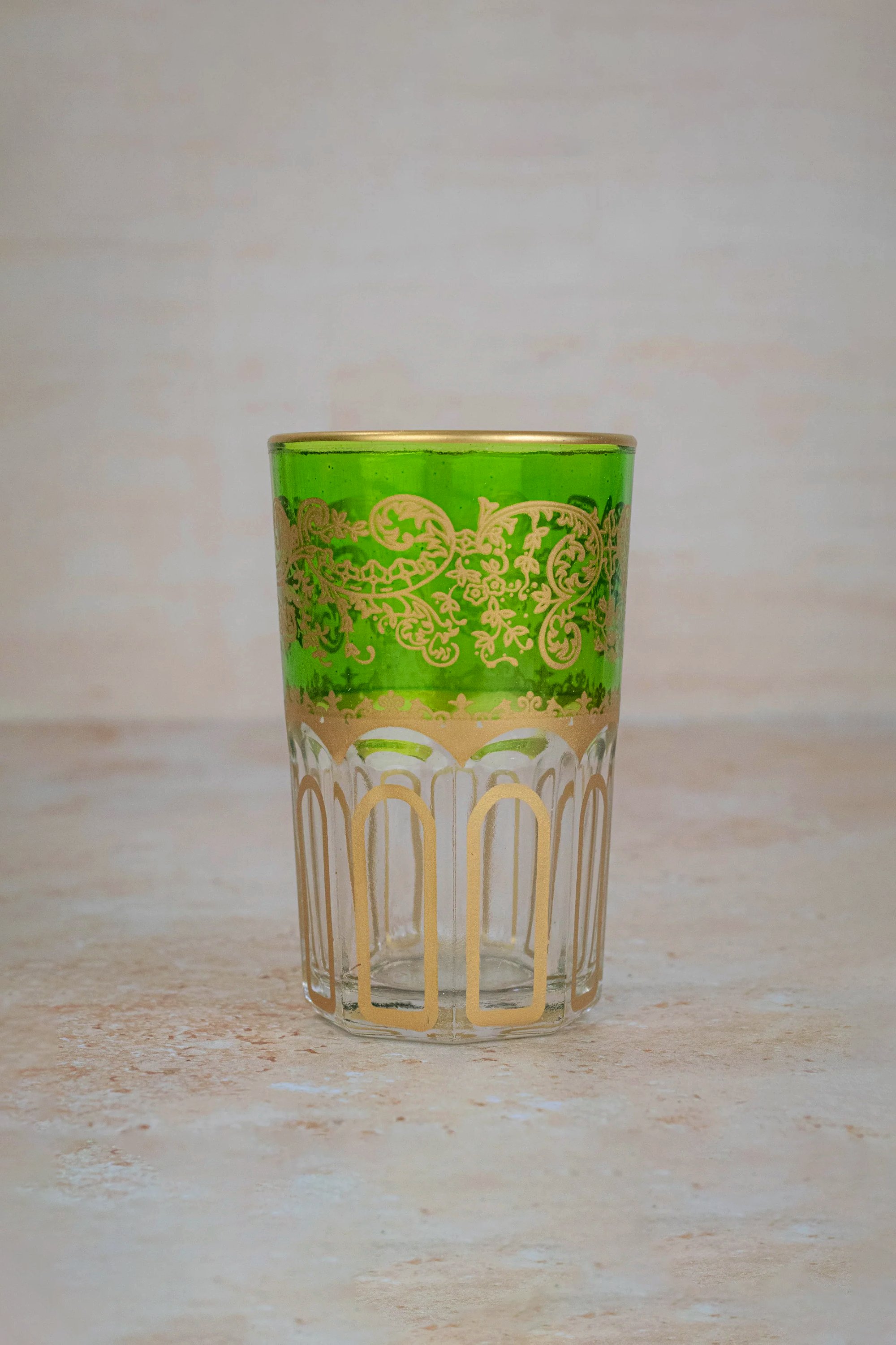 Set of 6 Colorful Glasses – Hand-painted Glassware