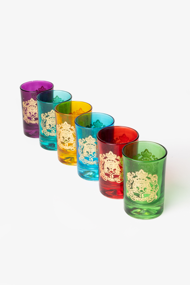 Royal Set – 6 Multicolor Glasses