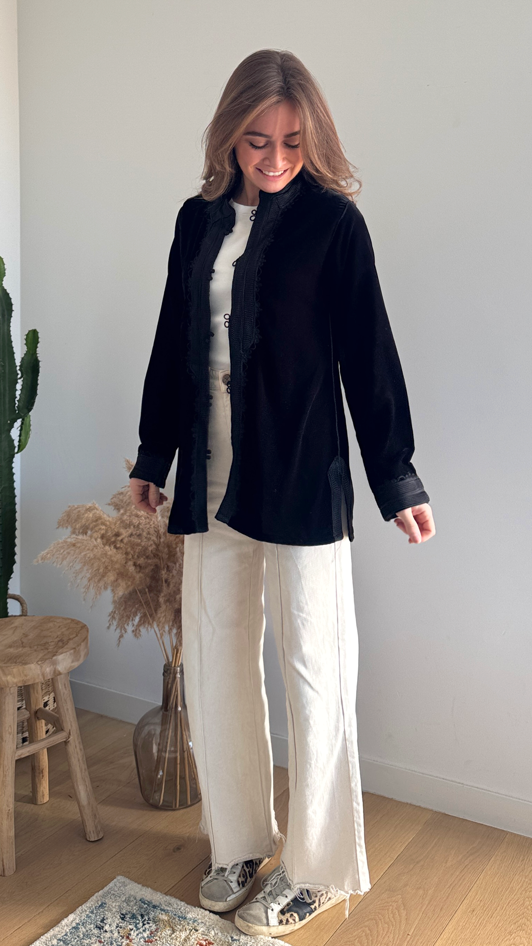 Black Velvet – Luxury Bohemian Jacket