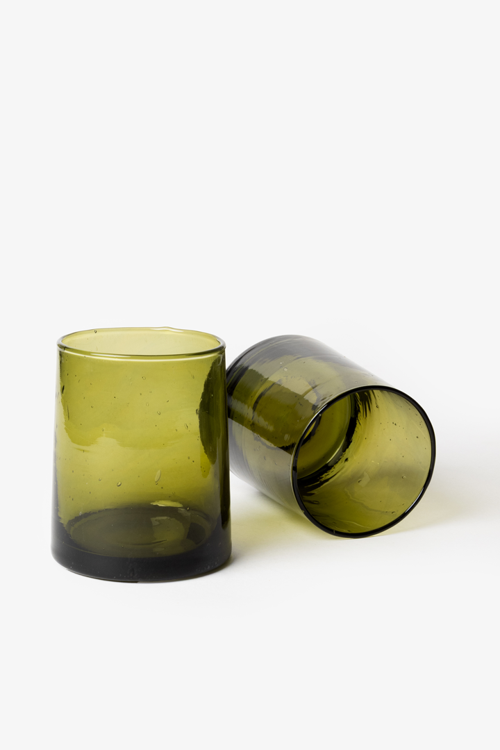 Talia Set – 6 Glasses Amber Flow