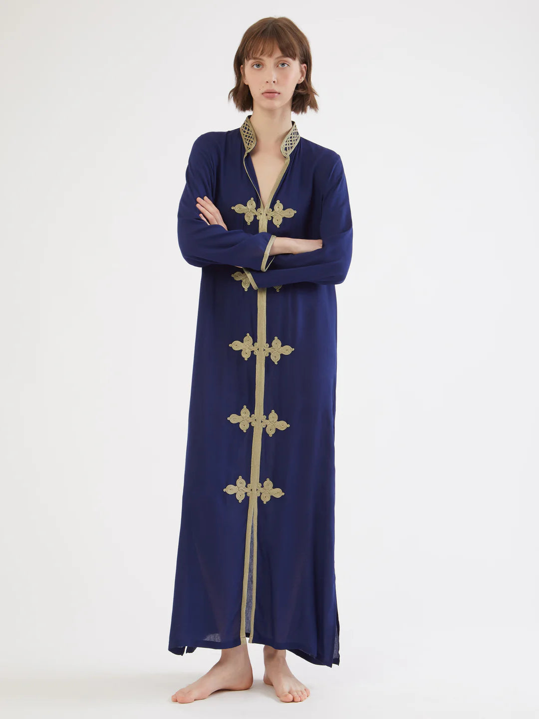 Nayla – Moroccan Silk Kaftan