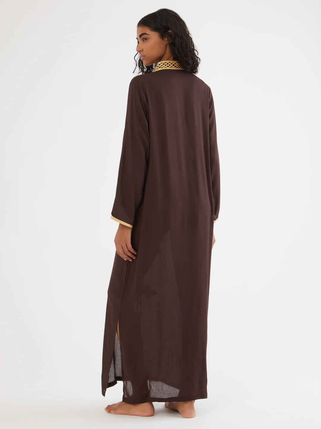 Nayla – Kaftan en Soie Marocain