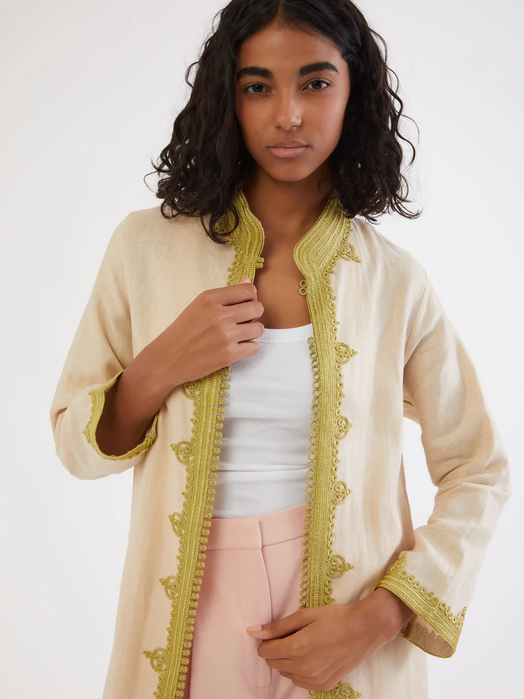 Lolla – Manteau en lin marocain
