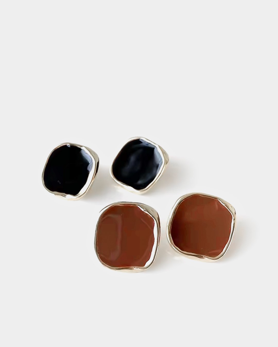 Chic Geometric Square Stud Earrings