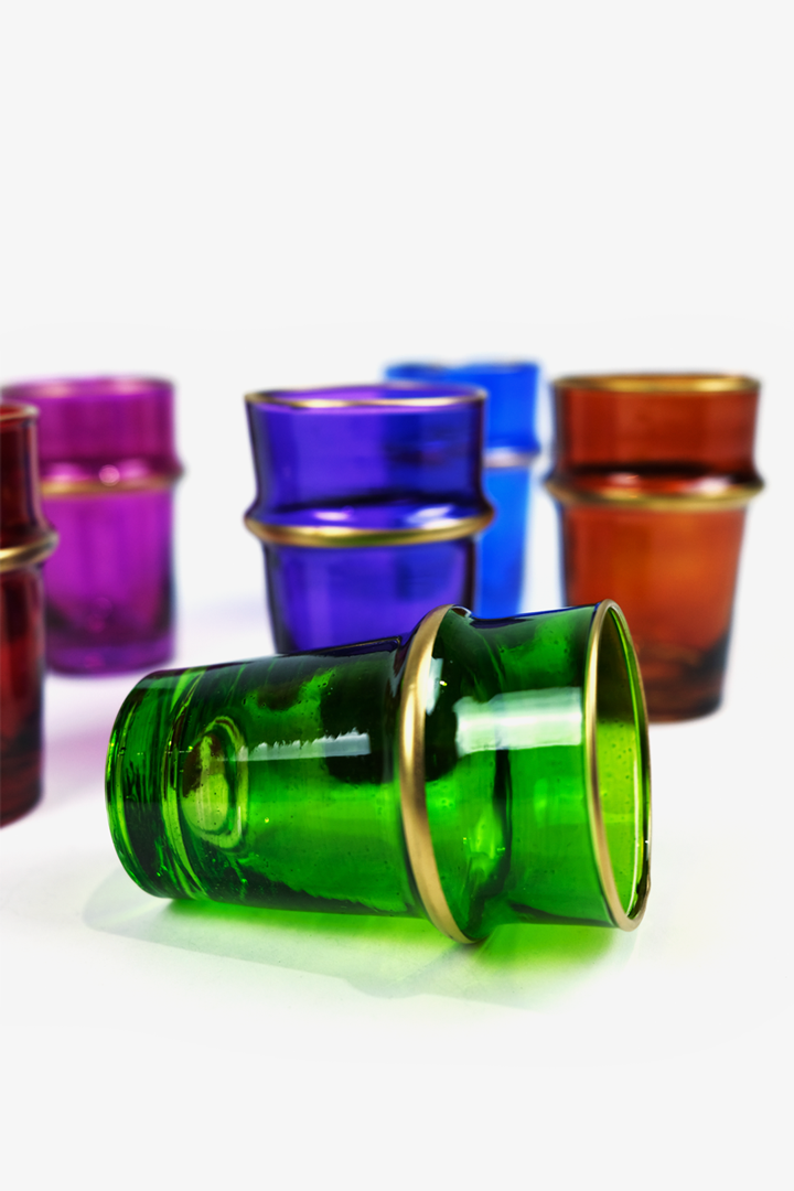 Fatima Set – 6 Verres Multicolores